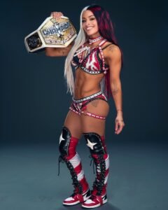 Zelina Vega in action