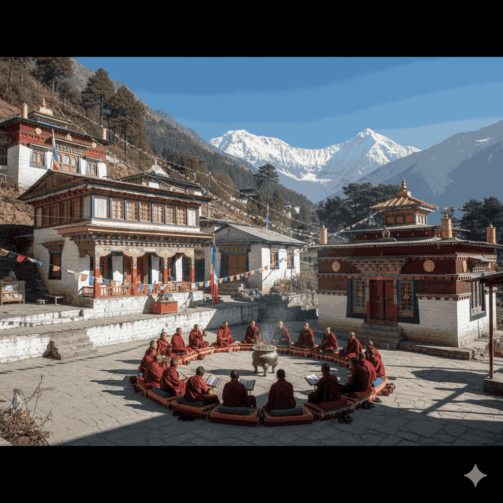 a must-visit places in Taplejung:Diki Chhyoling Monastery,