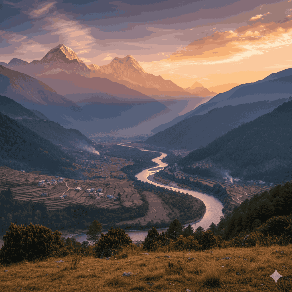 Best Time to Visit Nepal: Travel Tips: Scenic Valley View