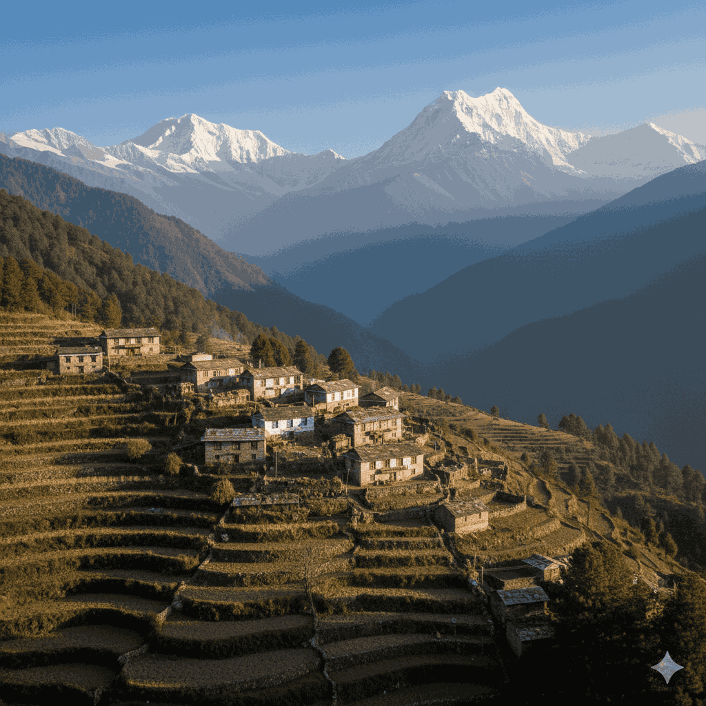a must-visit places in Taplejung showcasing Sherpa culture:Ghunsa Village,