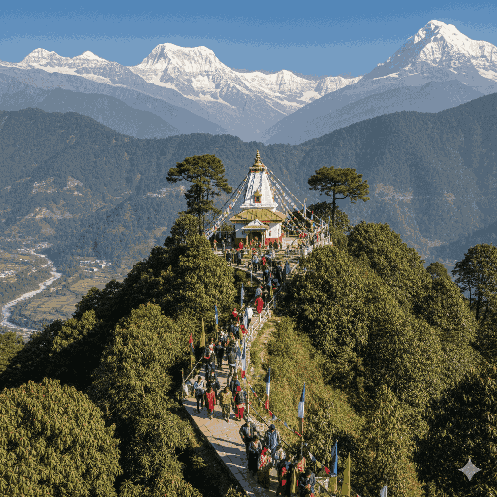 Pathibhara Devi Temple, one of the must-visit places in Taplejung