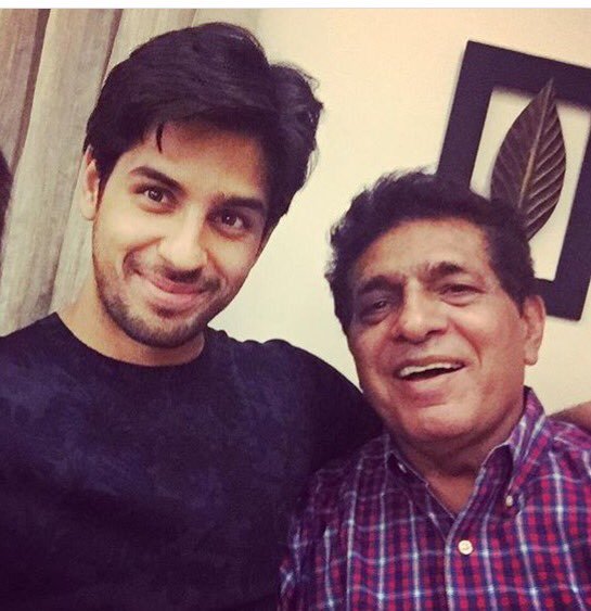 Sidharth Malhotra Father Sunil Malhotra
