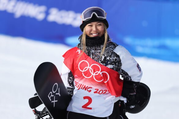 Snowboarder Chloe Kim